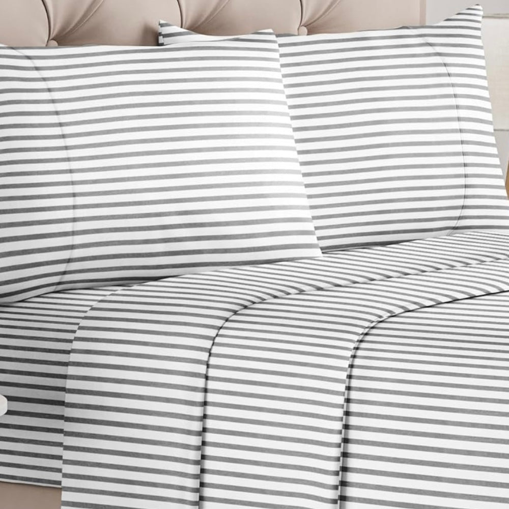 Set de Sábanas Microfibra Stripes