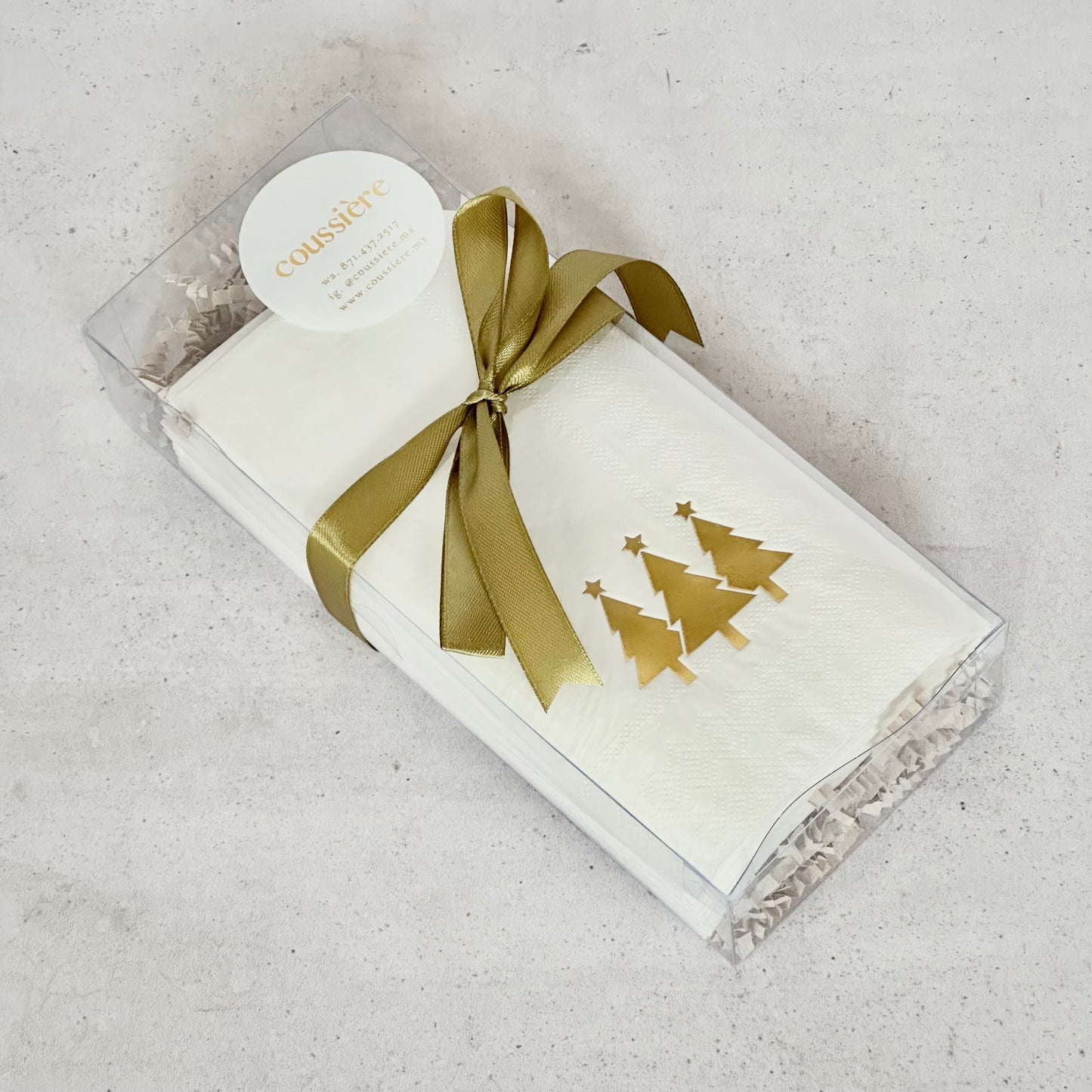 Set de Servilletas foil 30pz. - Pino