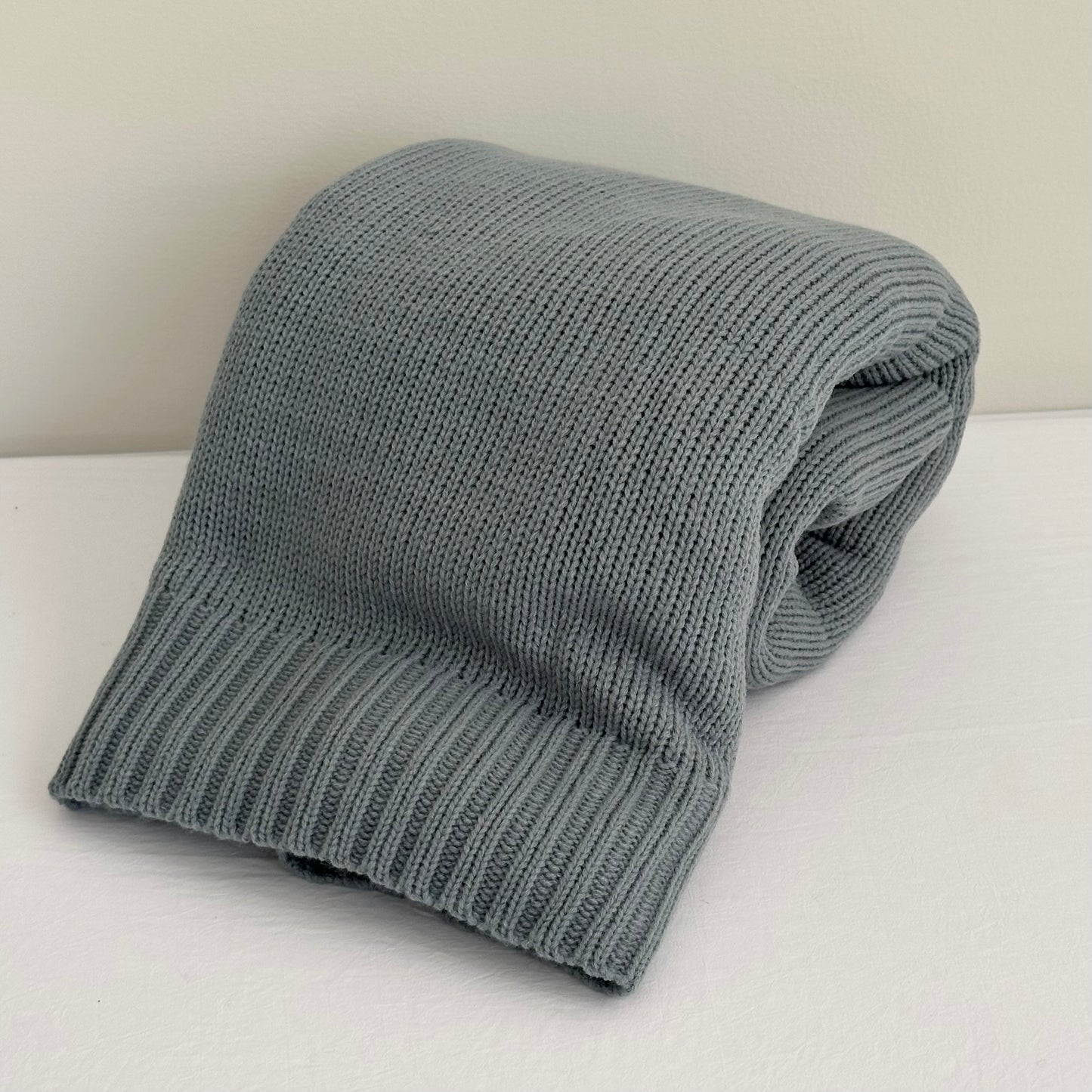 Frazada tejida lisa