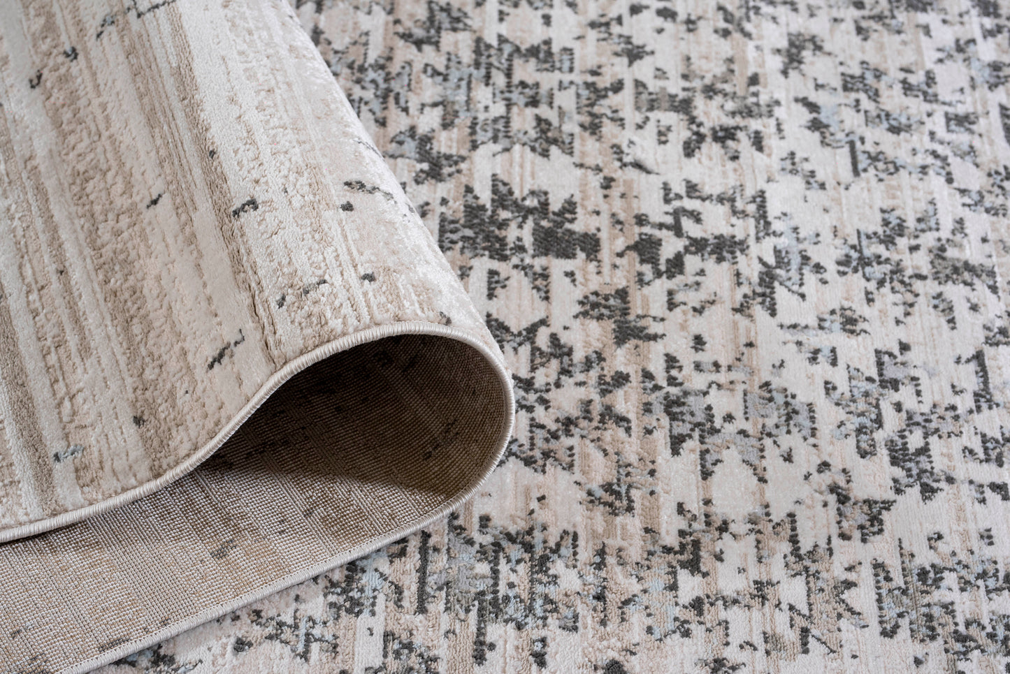 Tapete Laria - Gris Oscuro/Ivory 1059C