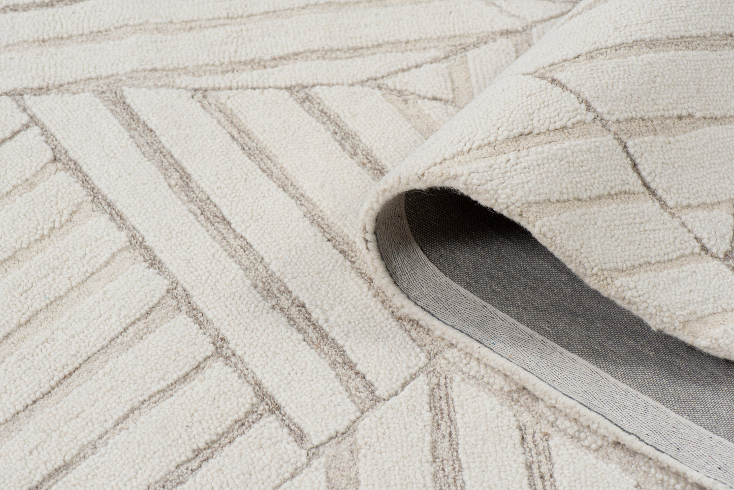 Tapete Lena- Ivory/Gris 116N