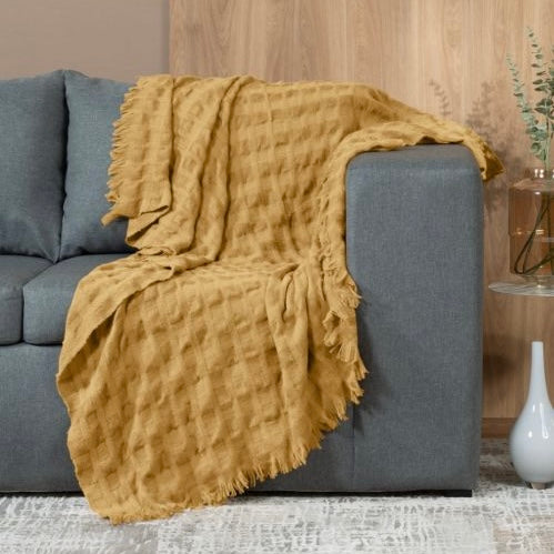 Frazada ligera Plaid