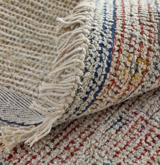 Tapete Caldwell - Azul/Naranja 3127F