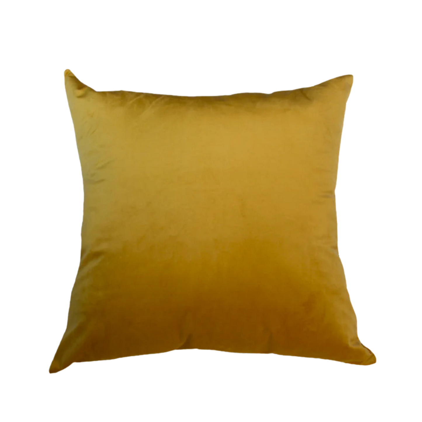 Cojín Velvet - Mostaza