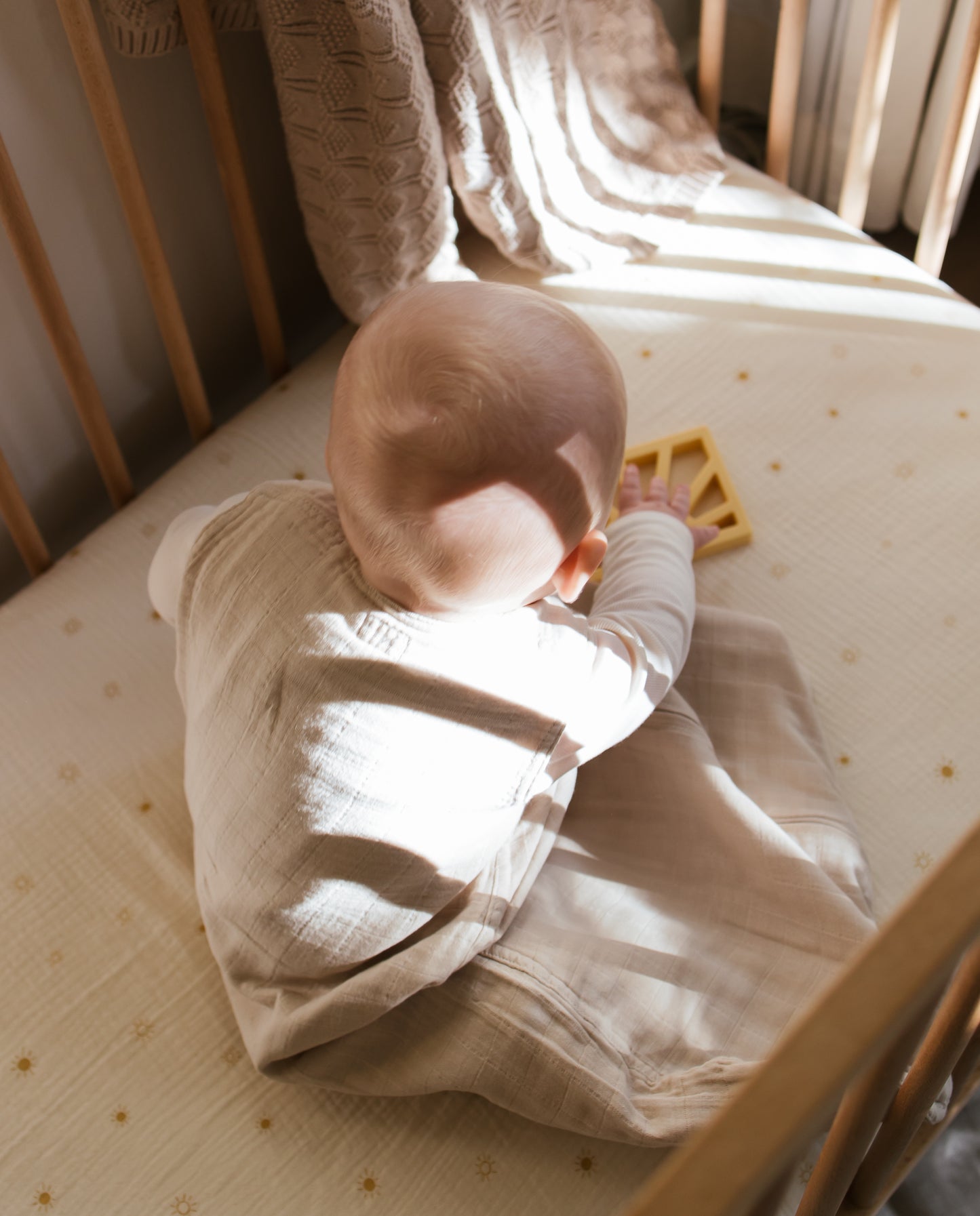 Sábana de Cuna Mushie