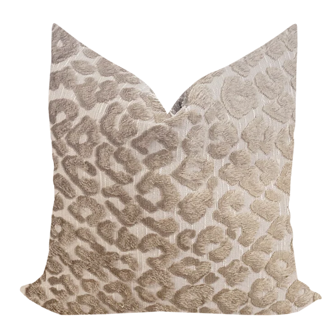 Cojín Leopard - Beige
