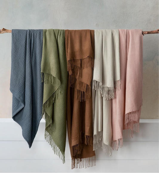 Frazada ligera Gofrada