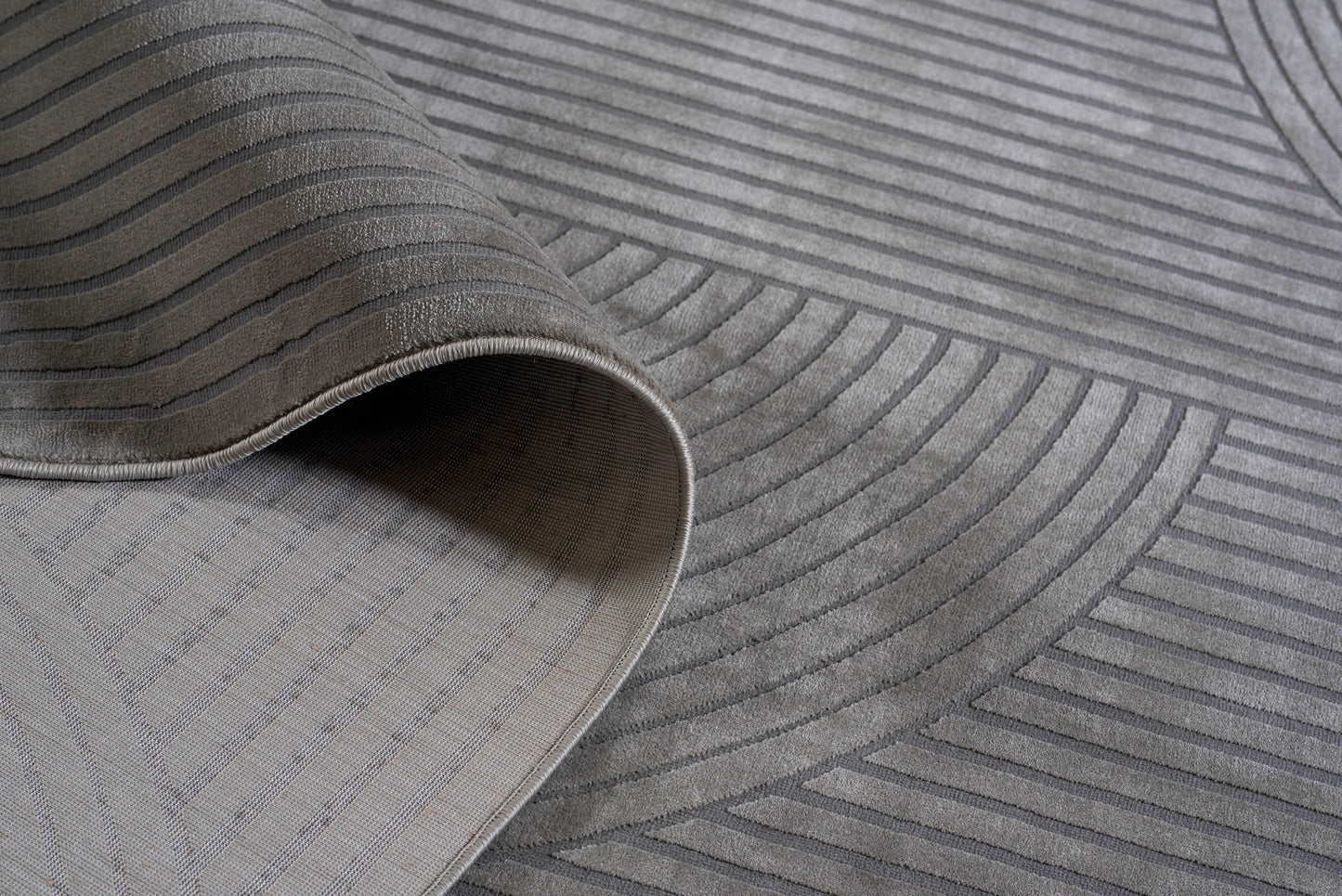 Tapete Atmer - Gris/Plata 1068C