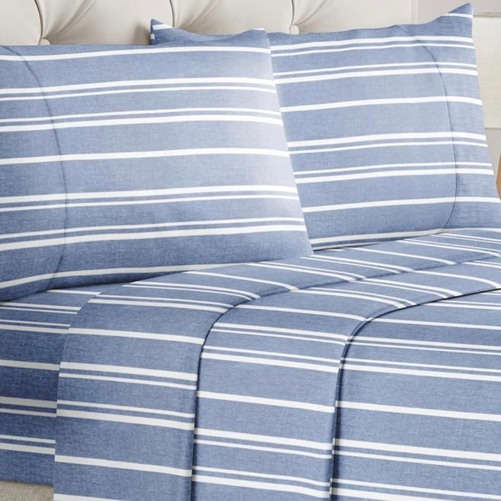 Set de Sábanas Microfibra Stripes
