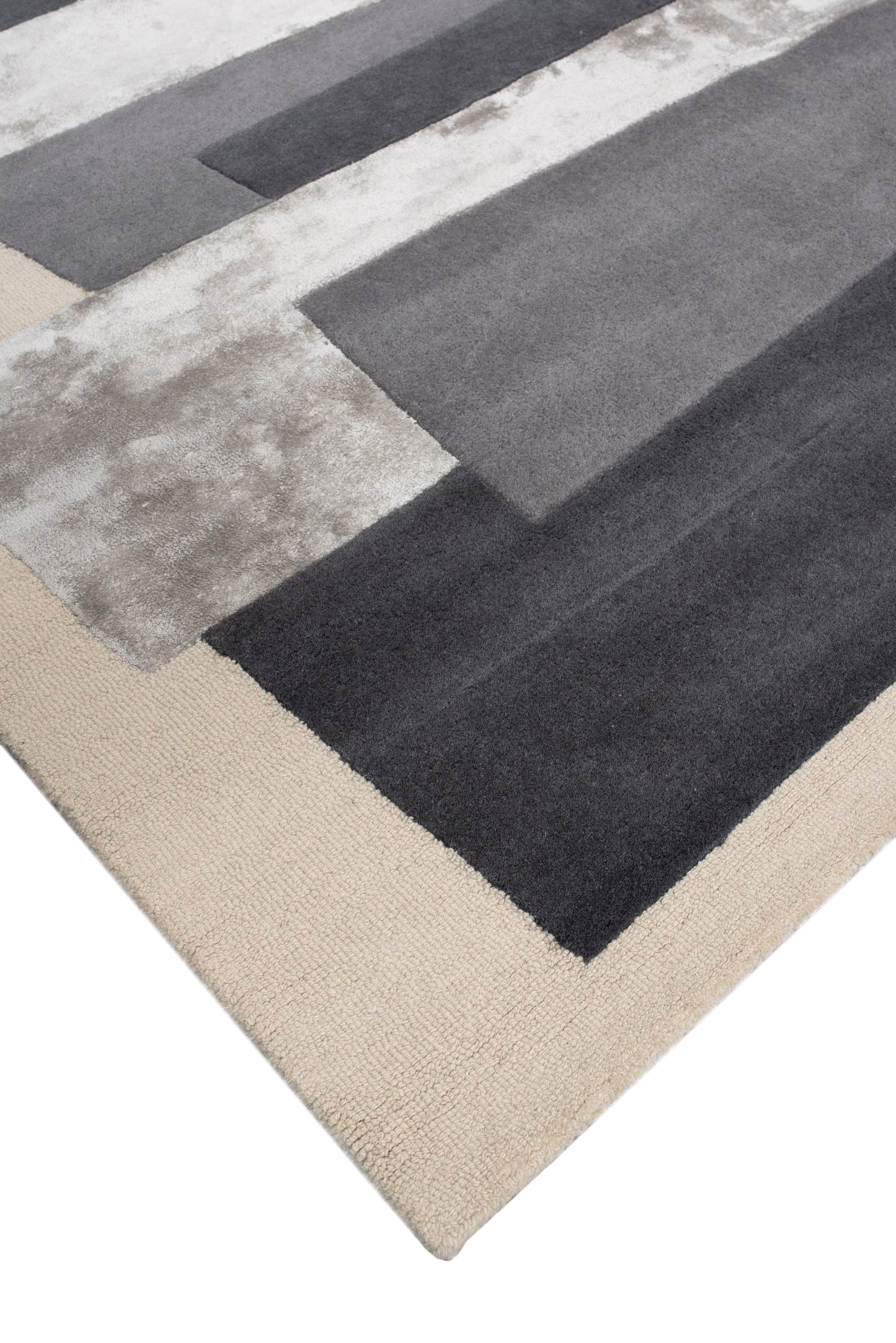 Tapete Hana - Azul/Gris 120N