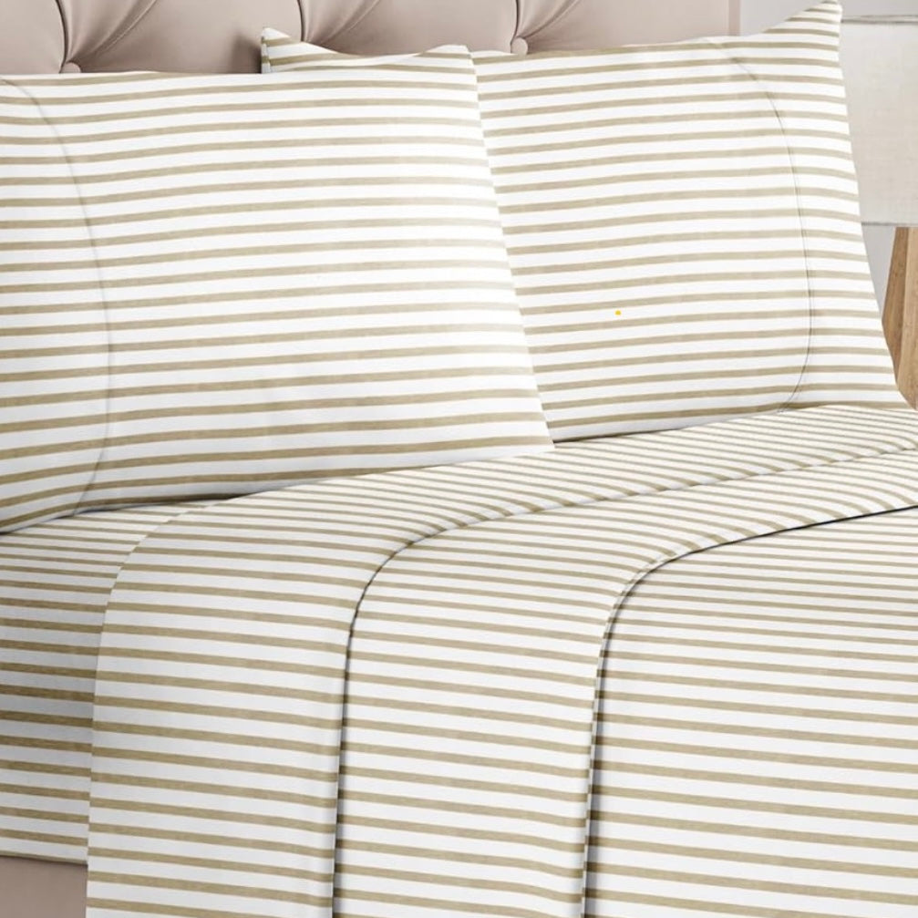 Set de Sábanas Microfibra Stripes