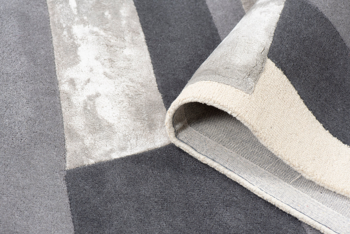 Tapete Hana - Azul/Gris 120N