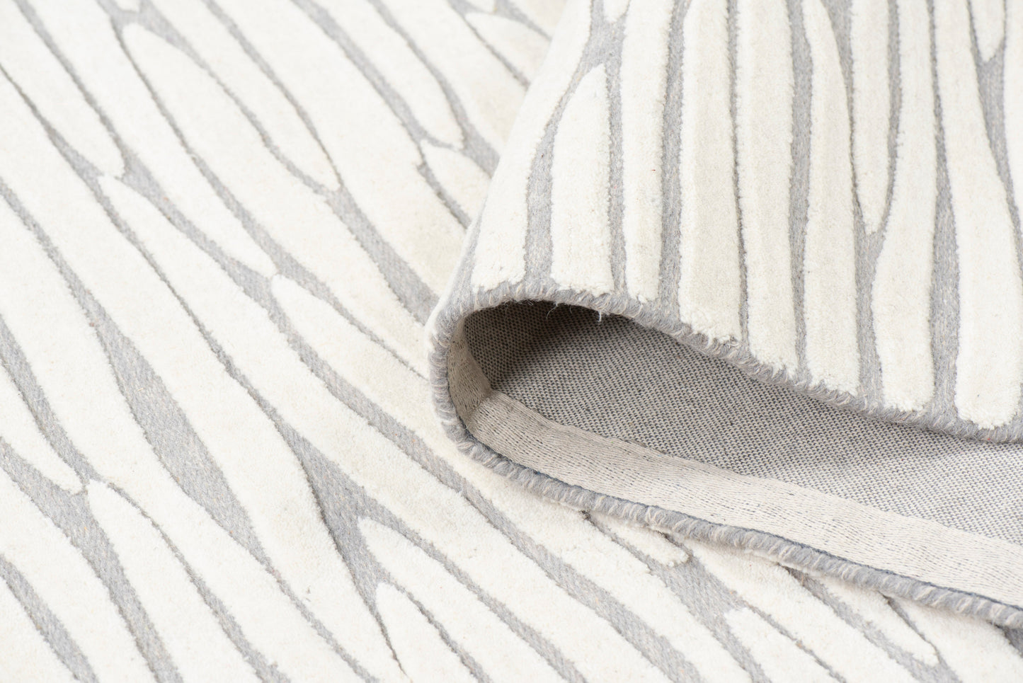 Tapete Lena- Ivory/Gris 117N