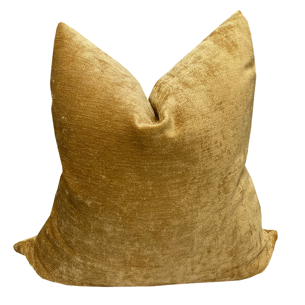 Cojín Cronos - Mostaza