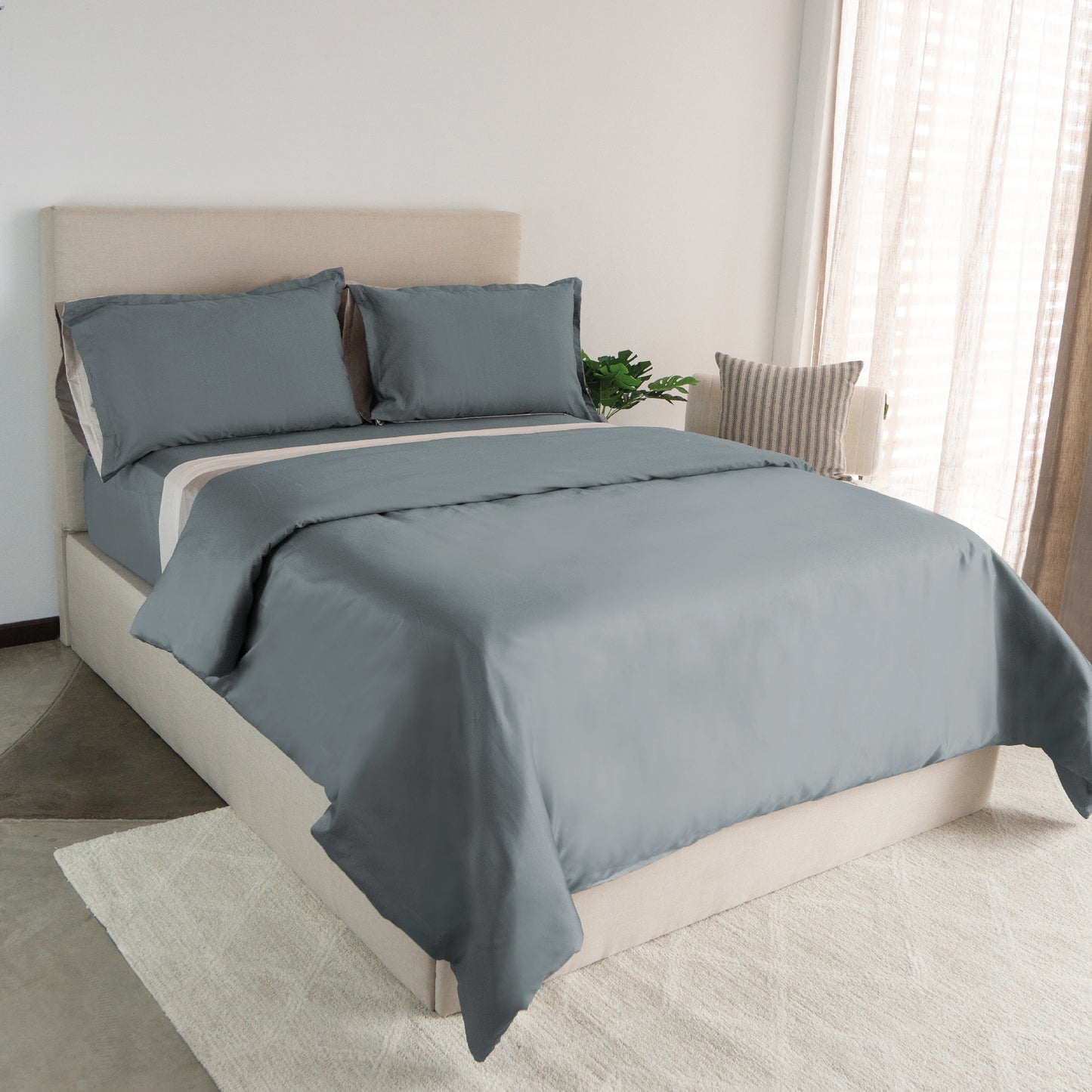 Funda Duvet Hotel Luxe Algodón - Shams Doble-Vista