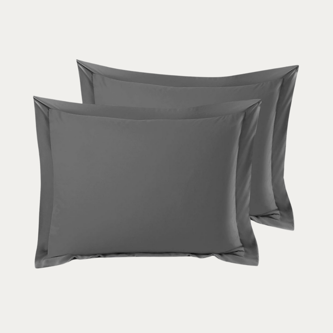 Set de Fundas de Almohada tipo Sham Microfibra Basique