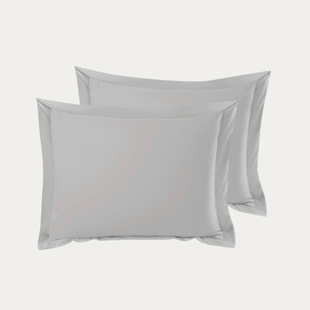 Set de Fundas de Almohada tipo Sham Microfibra Basique