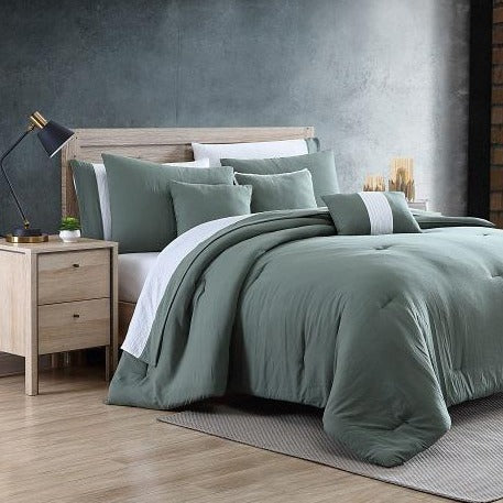Edredón Maven 10 pz. - Verde