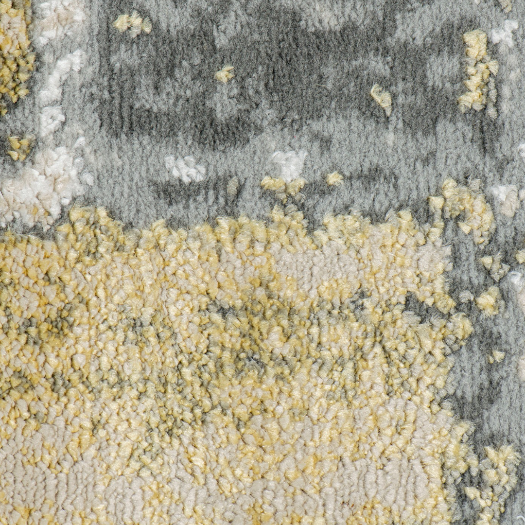 Tapete Amira - Dorado/Gris 1037C