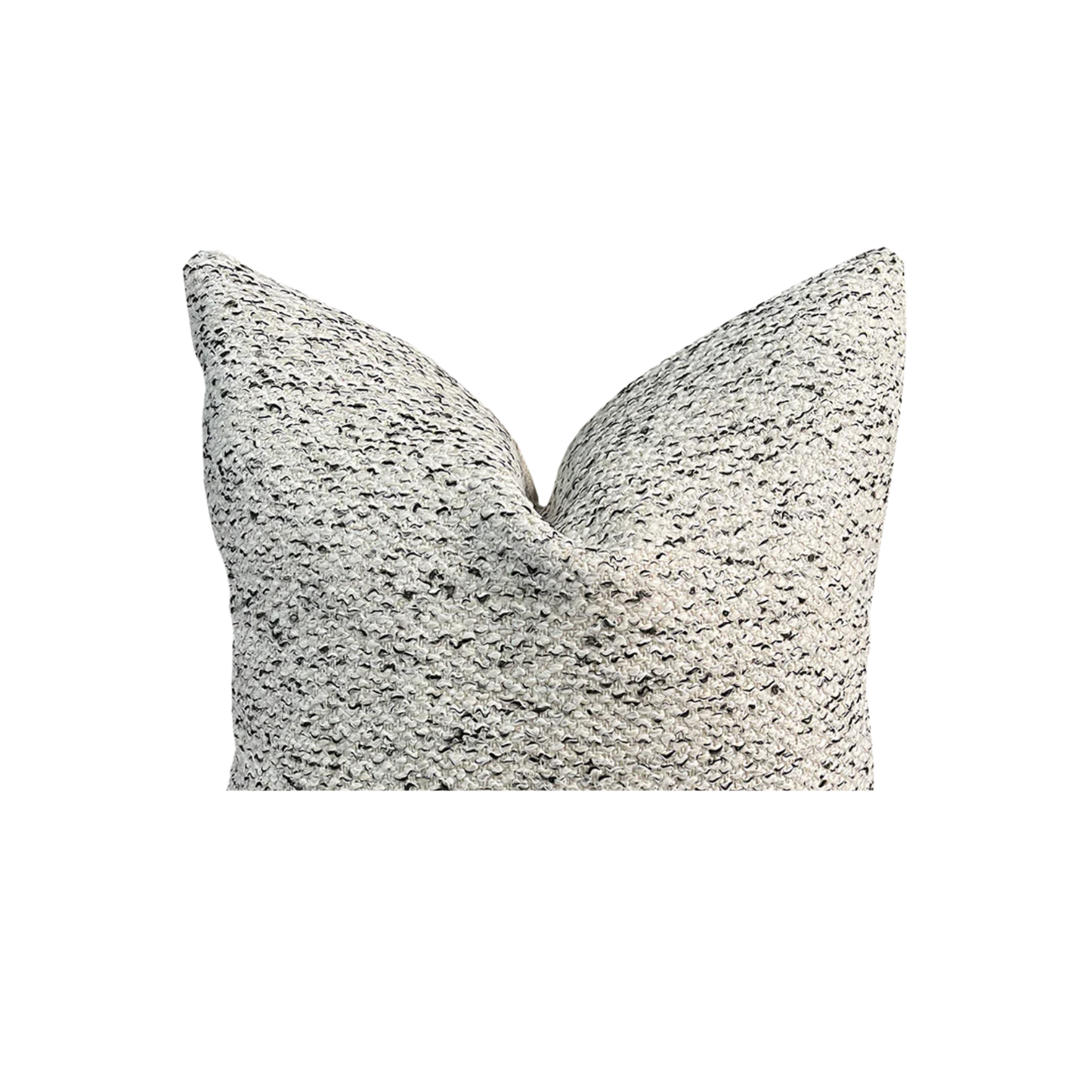 Cojín Gela - Negro/Ivory