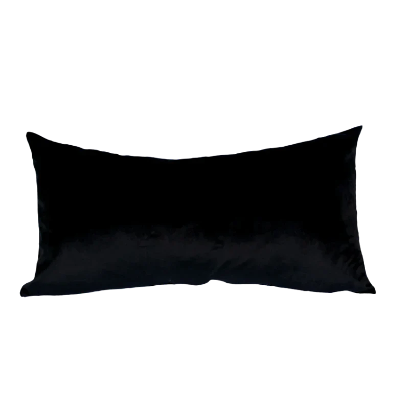 Cojín Velvet Liso - Negro