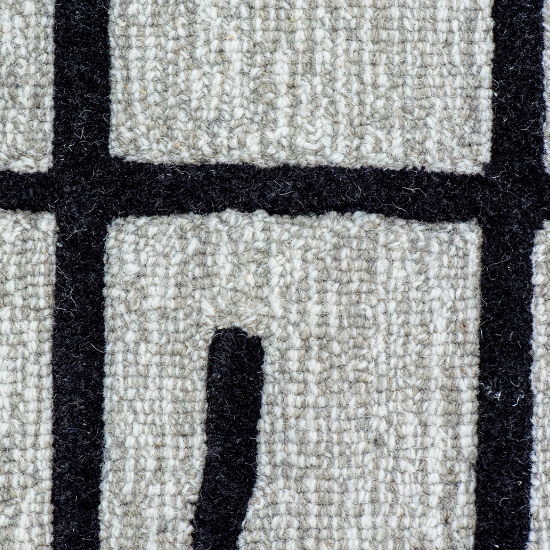 Tapete Enora - Negro/Gris 147N