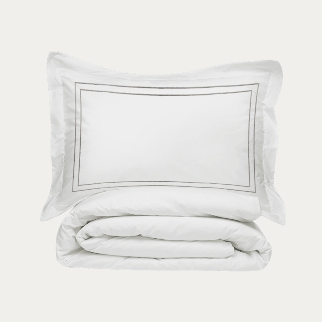 Funda Duvet Hotel Luxe Essentielle con doble festón
