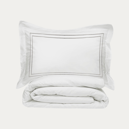 Funda Duvet Hotel Luxe Essentielle con doble festón