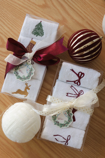 Set de Toallas bordadas 4pz.