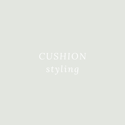 Cushion Styling (Online/Presencial)