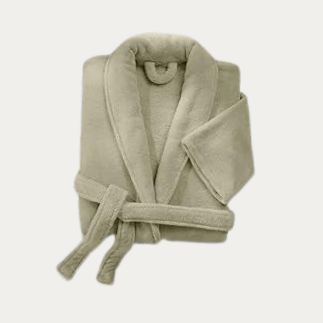 Bata de baño Soft-feel - Bordada