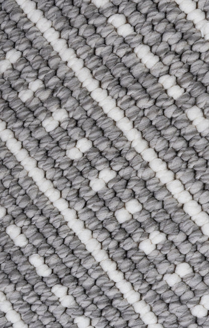 Tapete Okara - Gris/Ivory - T9064