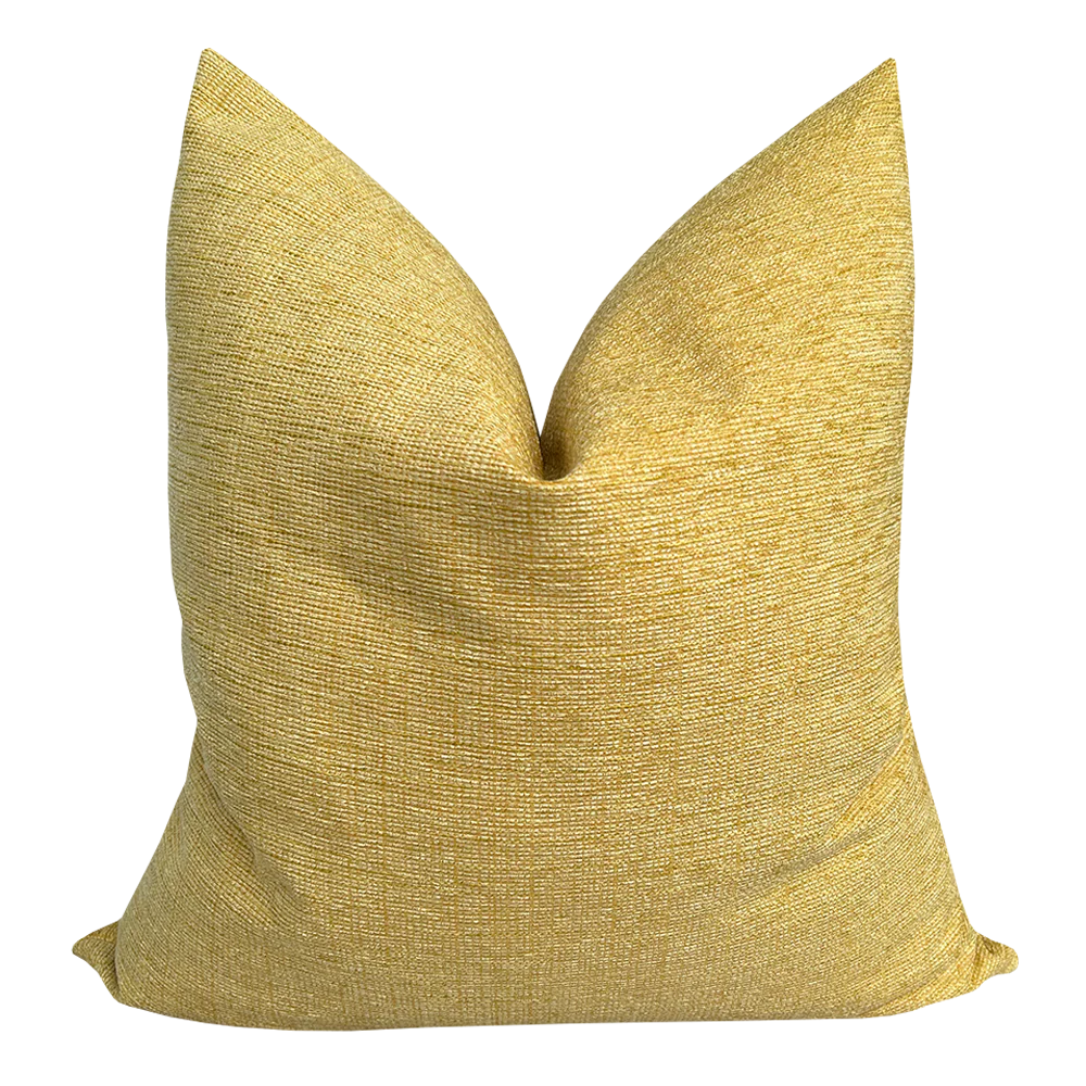 Cojín Lux - Amarillo - 50x50