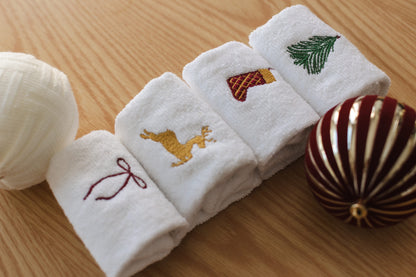 Set de Toallas bordadas 4pz.