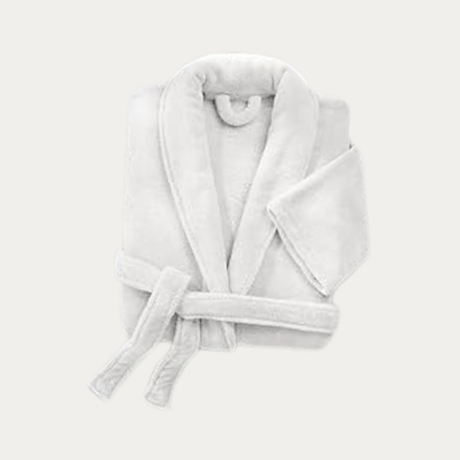 Bata de baño Soft-feel - Bordada