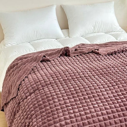 Cobertor Waffle microplush