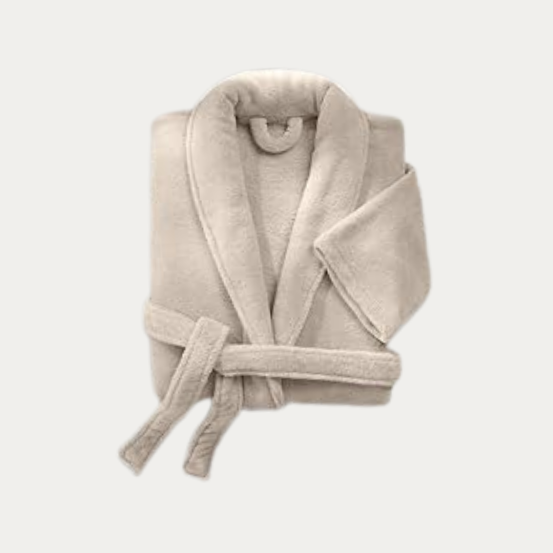 Bata de baño Soft-feel - Bordada