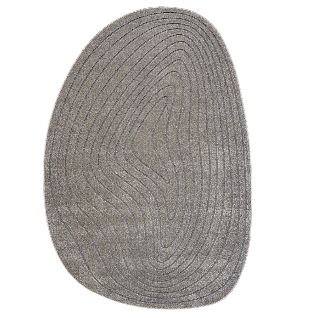 Tapete Trentino - 41064 7131 Pebble Shape Mink