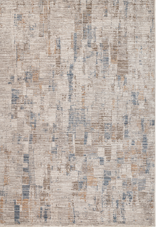 Tapete Pena - Dark Beige/Blue - 37724A/P28526