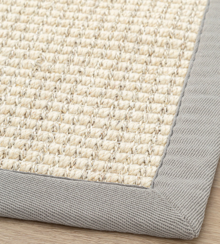 Tapete Sisal Maori - Ivory Grey