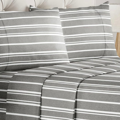 Set de Sábanas Microfibra Stripes