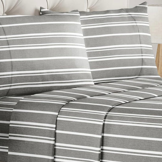 Set de Sábanas Microfibra Stripes