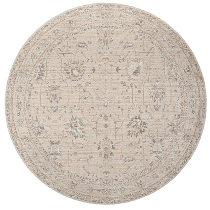 Tapete Lotus - LD526G Cream Redondo