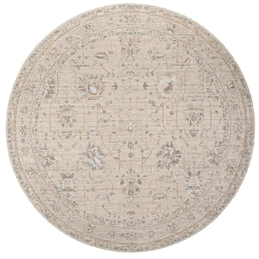 Tapete Lotus - LD526G Cream Redondo