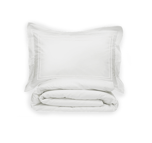 Funda Duvet Hotel Luxe Essentielle con doble festón