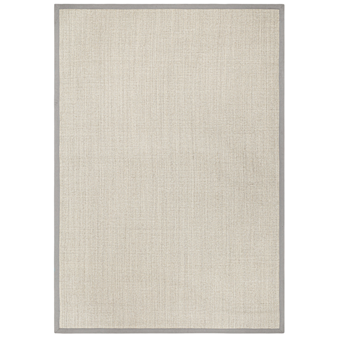 Tapete Sisal Panama - Border Marble Grey