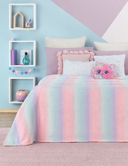 Cobertor Pastel Rainbow