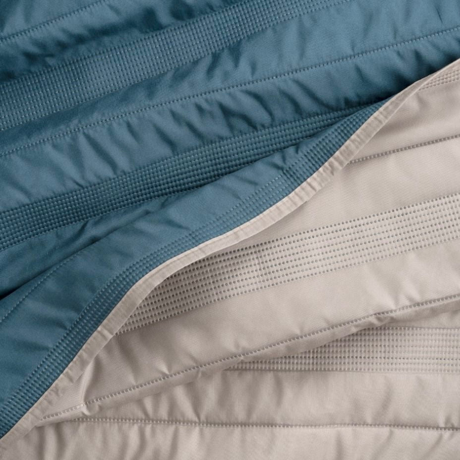 Quilt Crème/Bleu 3 pz.