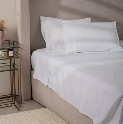 Sábanas Basique Microfibra con festones