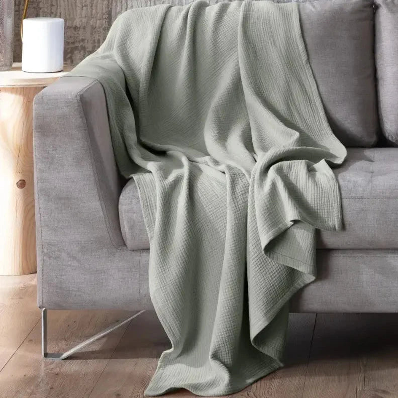 Bed Blanket Basique Muselina de Algodón